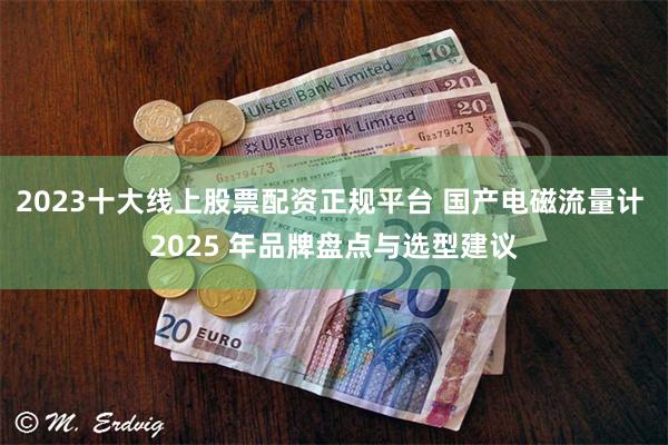 2023十大线上股票配资正规平台 国产电磁流量计 2025 年品牌盘点与选型建议