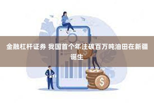 金融杠杆证券 我国首个年注碳百万吨油田在新疆诞生